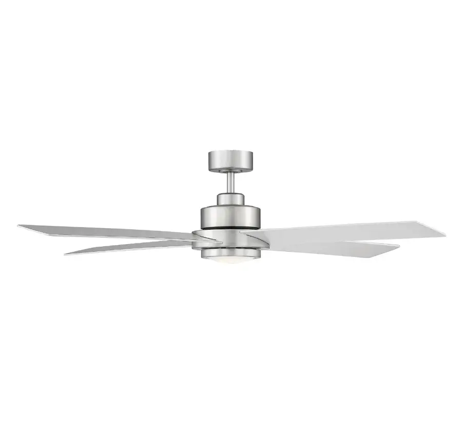 56" LED Ceiling Fan in Brushed Nickel - Image 8