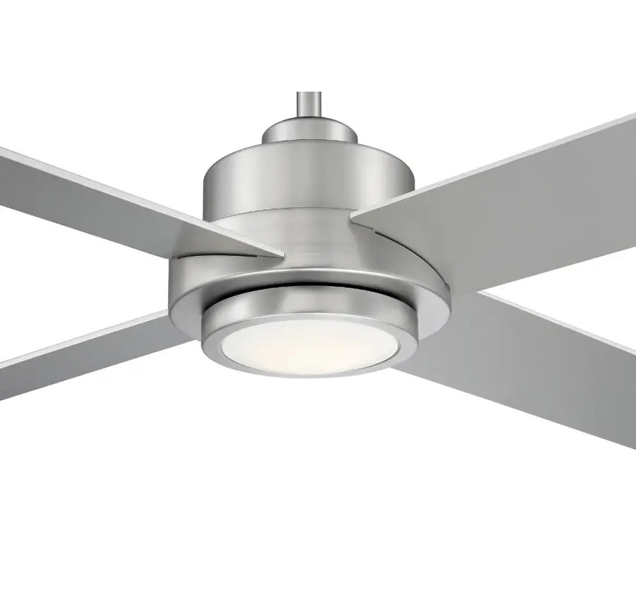 56" LED Ceiling Fan in Brushed Nickel - Image 9