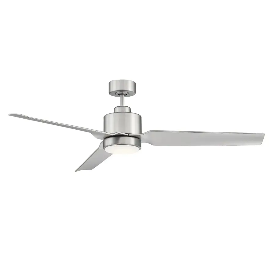 52" LED Ceiling Fan in Brushed Nickel - Image 3