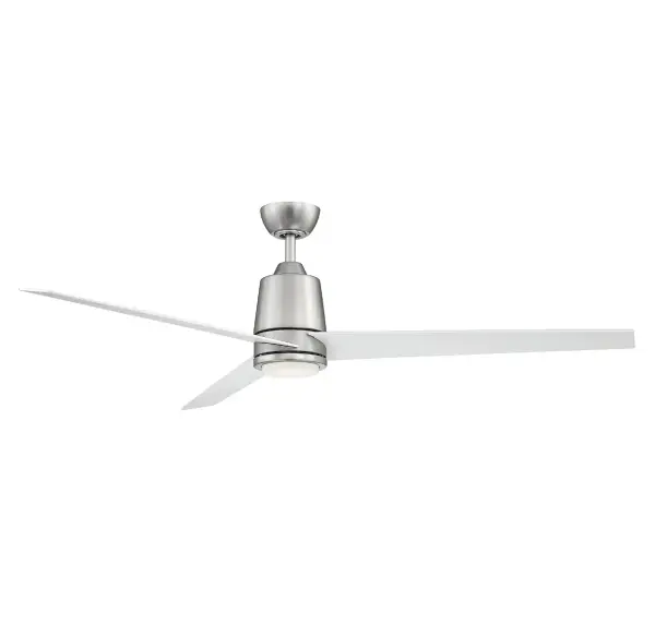 56" LED Ceiling Fan in Brushed Nickel - alternate view