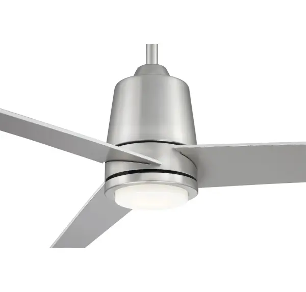 56" LED Ceiling Fan in Brushed Nickel - Image 3