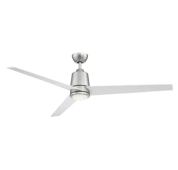 56" LED Ceiling Fan in Brushed Nickel - Image 4
