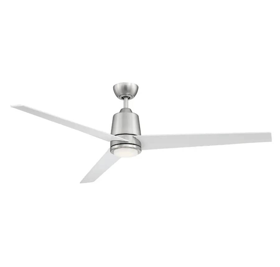 56" LED Ceiling Fan in Brushed Nickel - Image 4