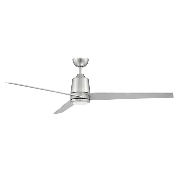 56" LED Ceiling Fan in Brushed Nickel - Image 5