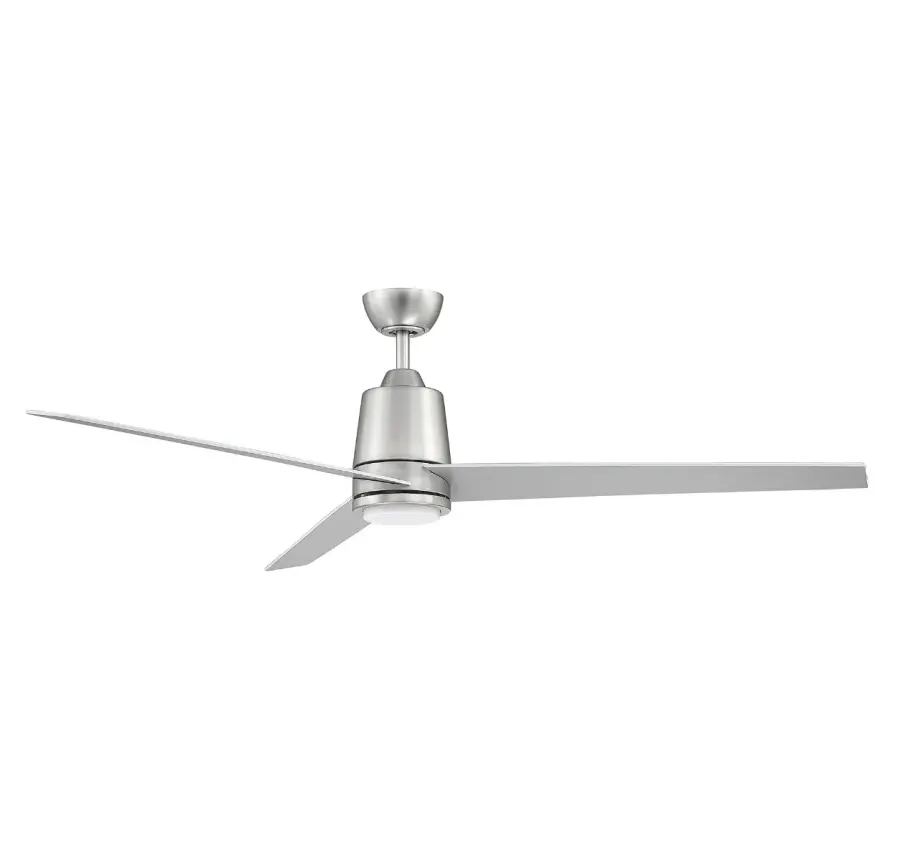 56" LED Ceiling Fan in Brushed Nickel - Image 5