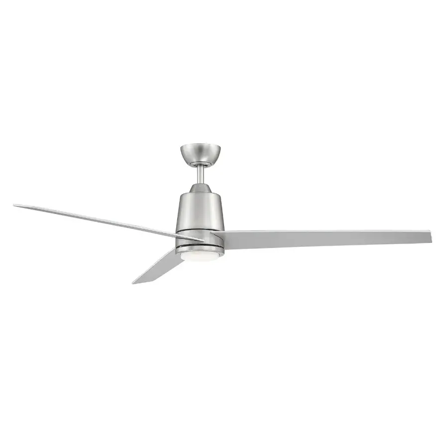 56" LED Ceiling Fan in Brushed Nickel - Image 7