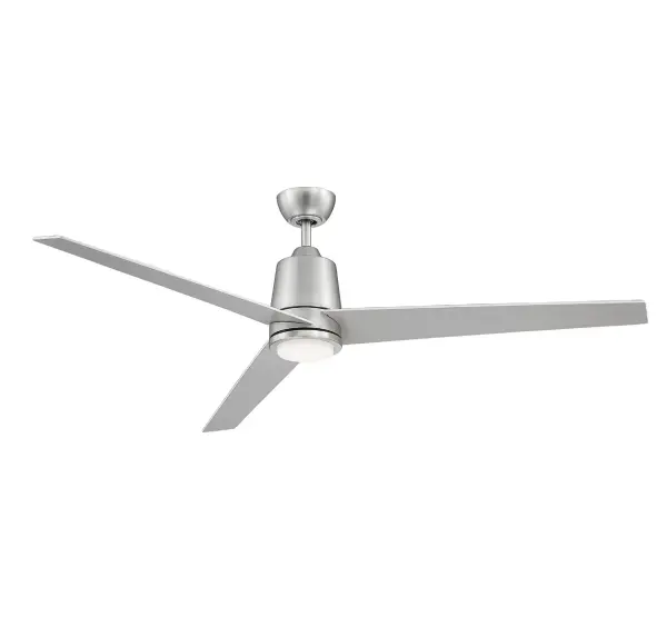 56" LED Ceiling Fan in Brushed Nickel - Image 8