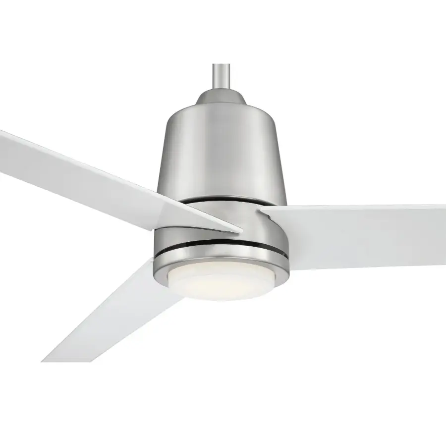 56" LED Ceiling Fan in Brushed Nickel - Image 9
