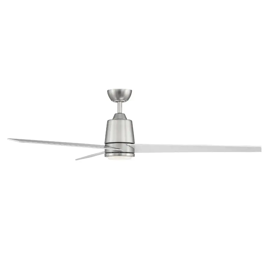 56" LED Ceiling Fan in Brushed Nickel - Image 10