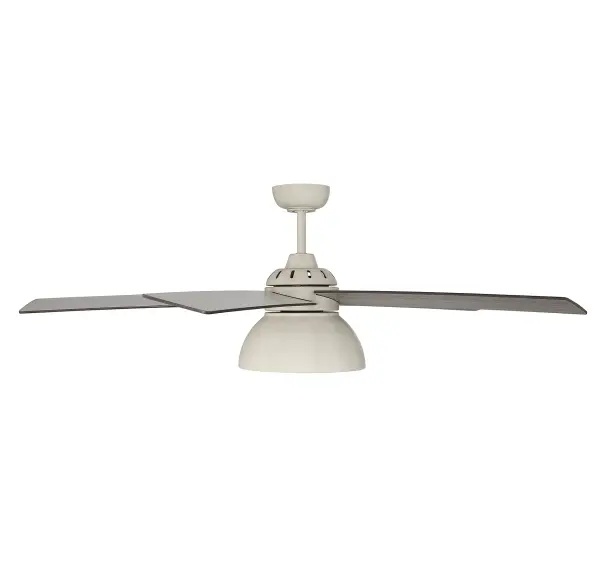 52" LED Ceiling Fan in Distressed White - Image 3