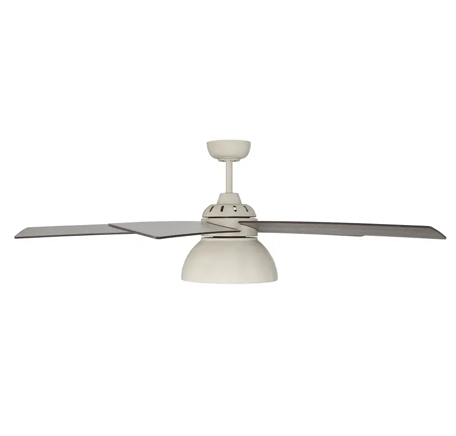 52" LED Ceiling Fan in Distressed White - Image 3
