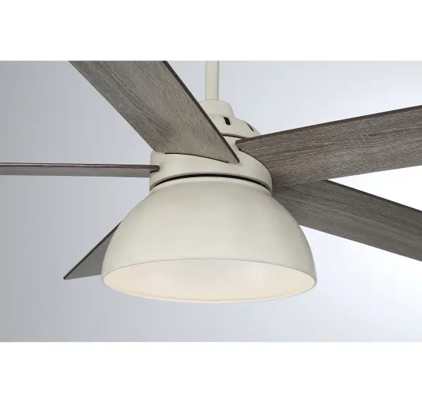 52" LED Ceiling Fan in Distressed White - Image 5