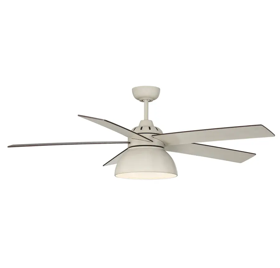 52" LED Ceiling Fan in Distressed White - Image 6