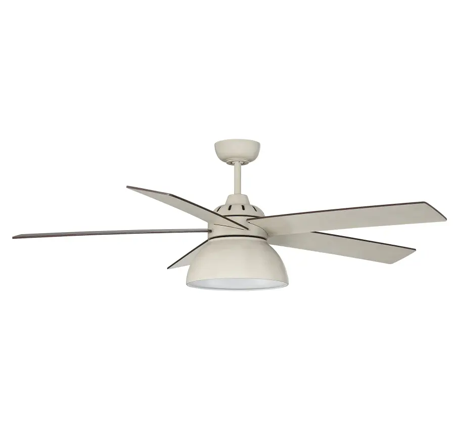 52" LED Ceiling Fan in Distressed White - Image 7