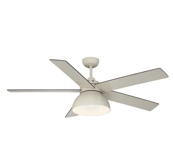 52" LED Ceiling Fan in Distressed White - Image 9