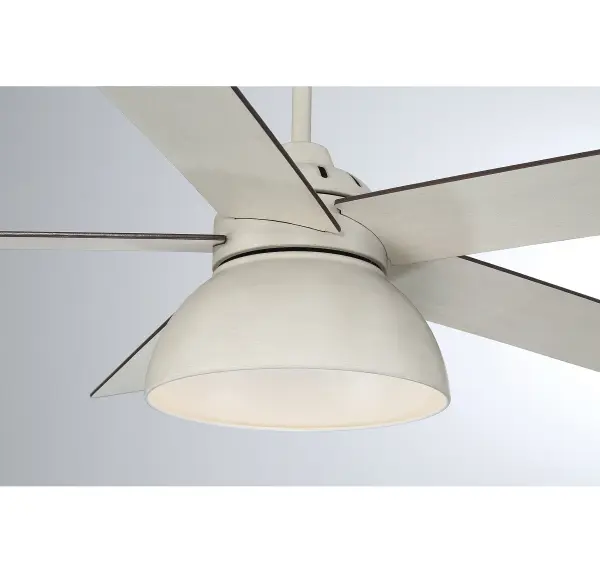 52" LED Ceiling Fan in Distressed White - Image 10