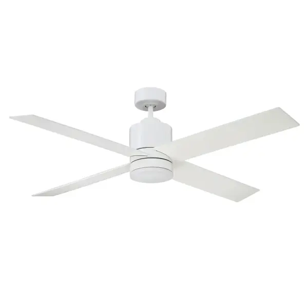 52" LED Ceiling Fan in White - alternate view