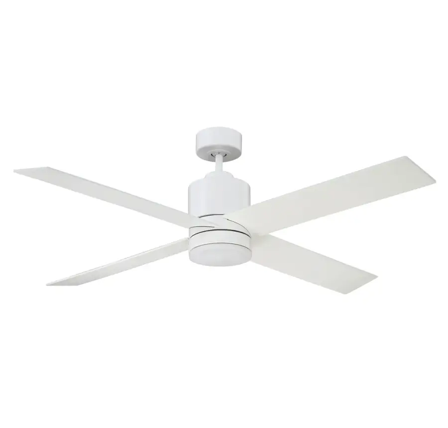 52" LED Ceiling Fan in White - Image 2