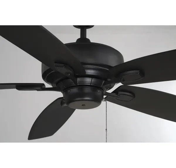 52" Ceiling Fan in Matte Black - Image 4