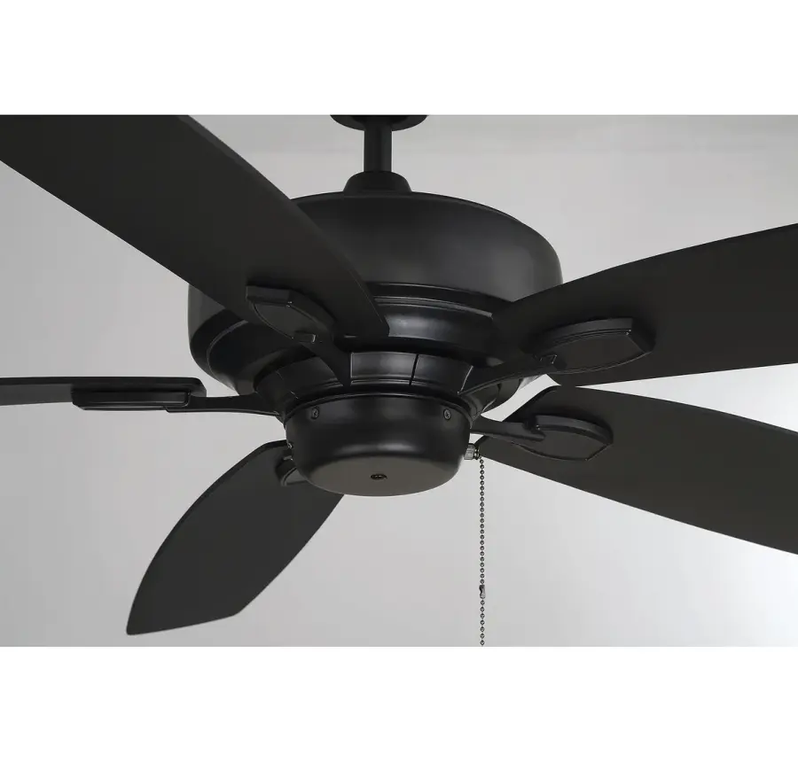 52" Ceiling Fan in Matte Black - Image 4
