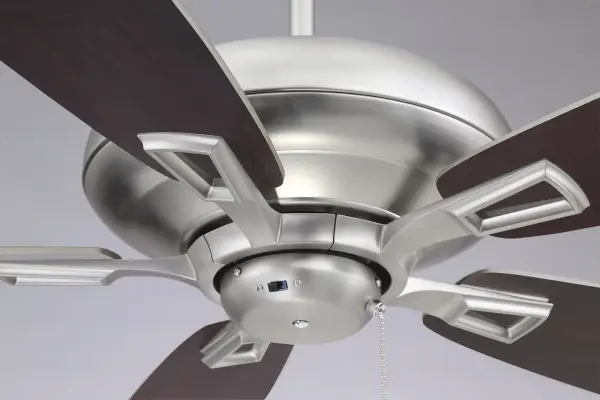 52" 2-Light Ceiling Fan in Brushed Nickel - Image 4