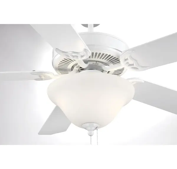 52" 2-Light Ceiling Fan in White - Image 5