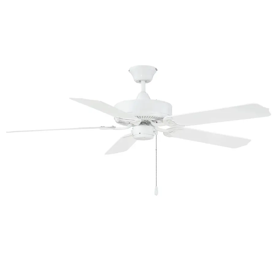 52" Outdoor Ceiling Fan in White - Image 2