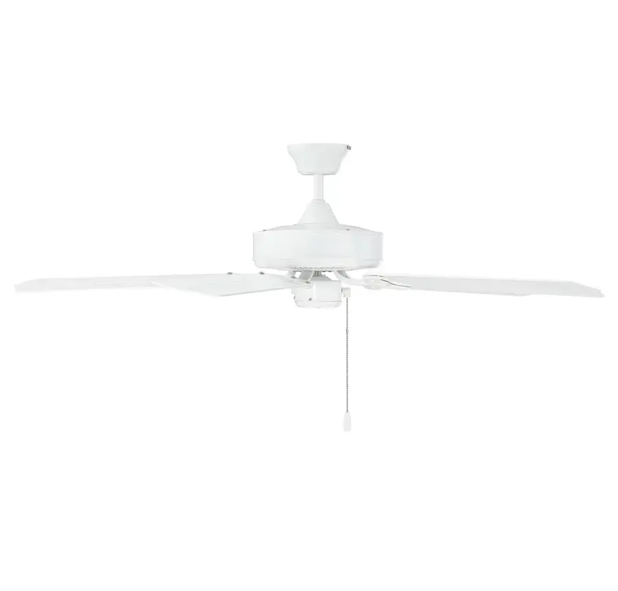 52" Outdoor Ceiling Fan in White - Image 3