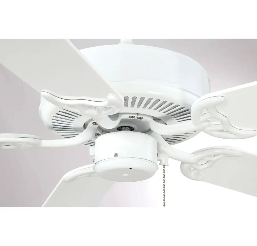 52" Outdoor Ceiling Fan in White - Image 4
