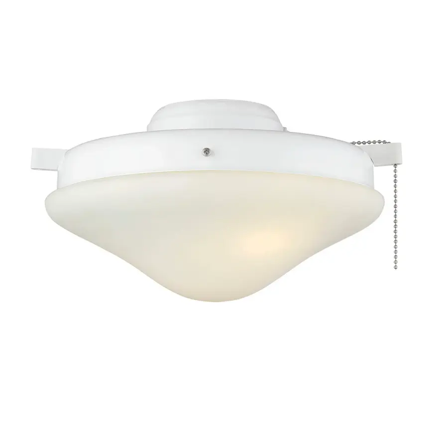 2-Light Fan Light Kit in White - Image 3