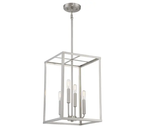 4-Light Pendant in Brushed Nickel - Image 3