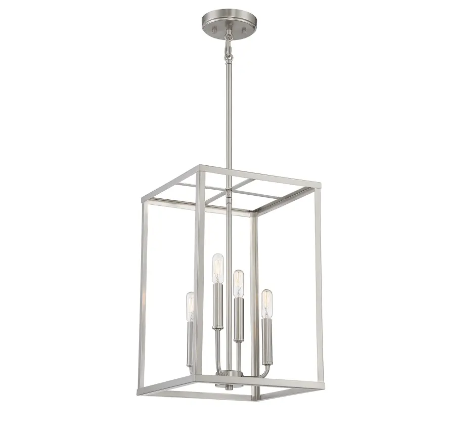 4-Light Pendant in Brushed Nickel - Image 3