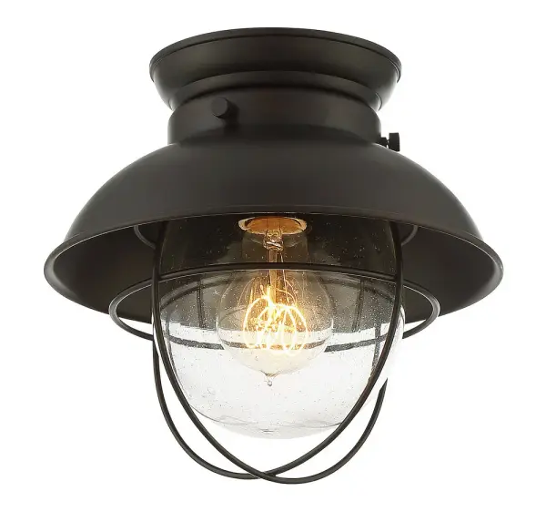 1-Light Ceiling Light in Oil Rubbed Bronze - Image 3