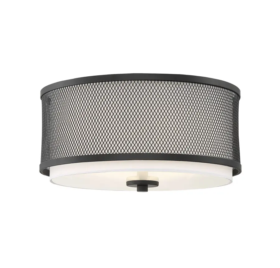 3-Light Ceiling Light in Matte Black - Image 1