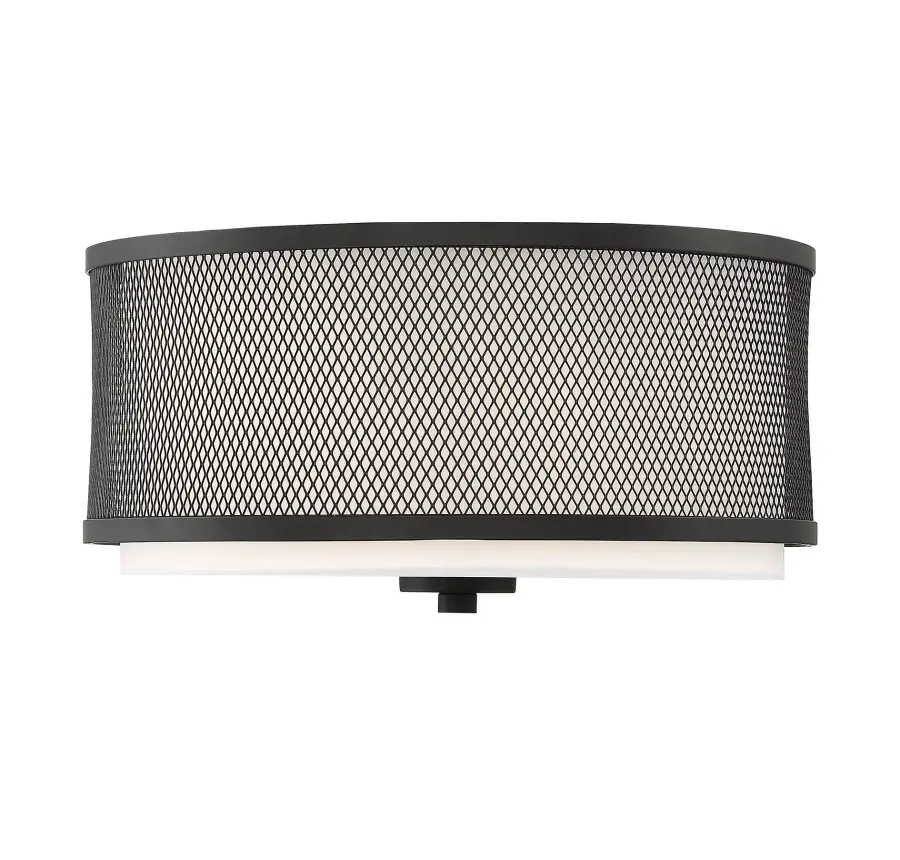 3-Light Ceiling Light in Matte Black - Image 4