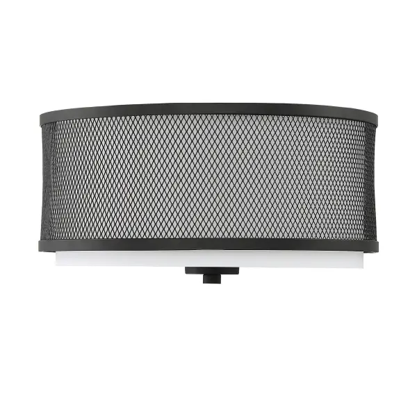 3-Light Ceiling Light in Matte Black - Image 5