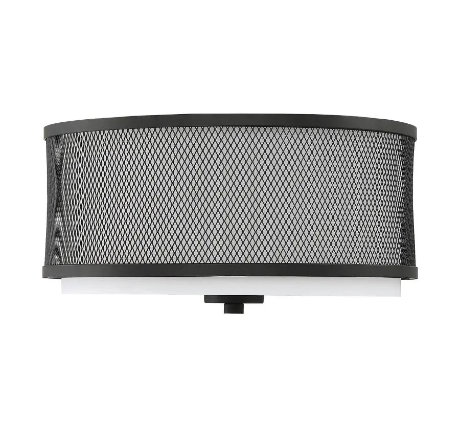 3-Light Ceiling Light in Matte Black - Image 5