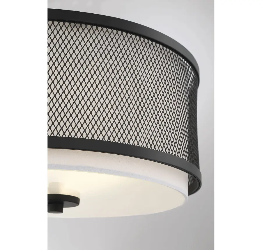 3-Light Ceiling Light in Matte Black - Image 6