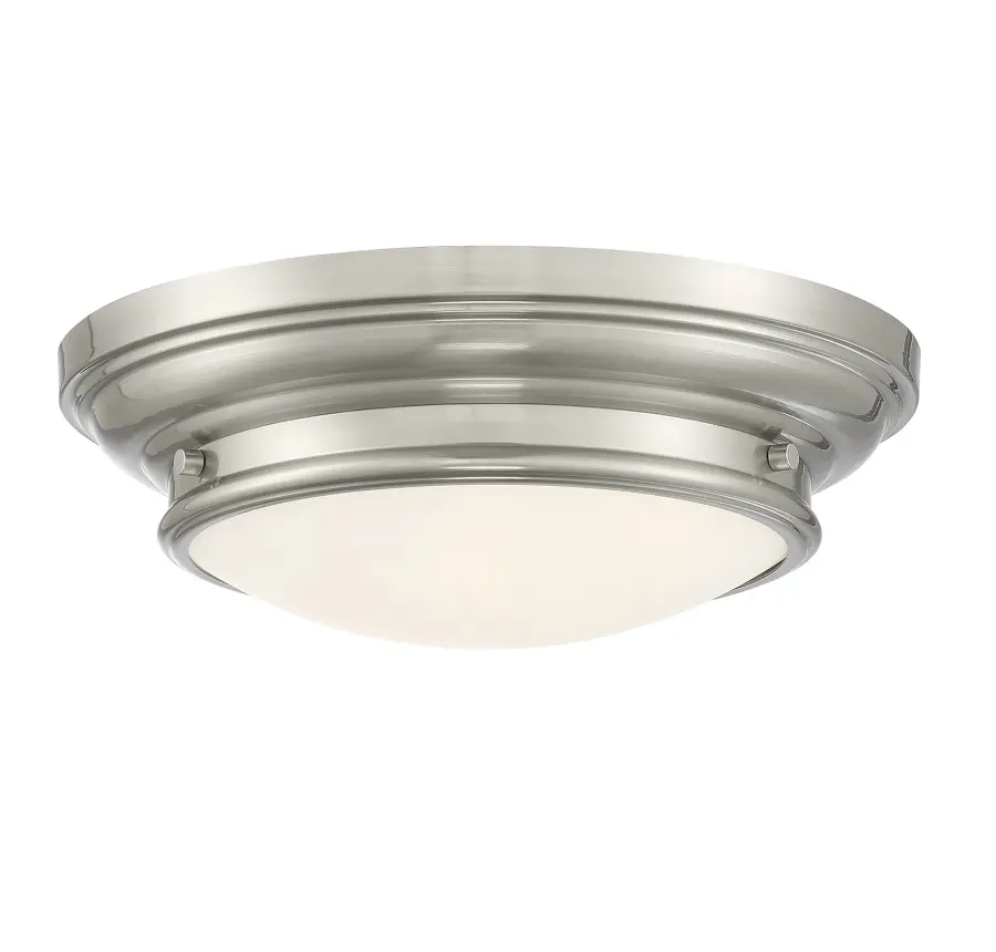2-Light Ceiling Light in Brushed Nickel - Image 3