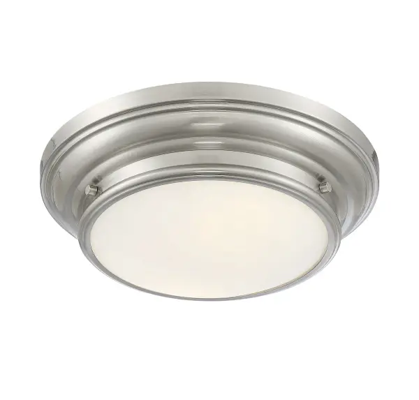 2-Light Ceiling Light in Brushed Nickel - Image 4