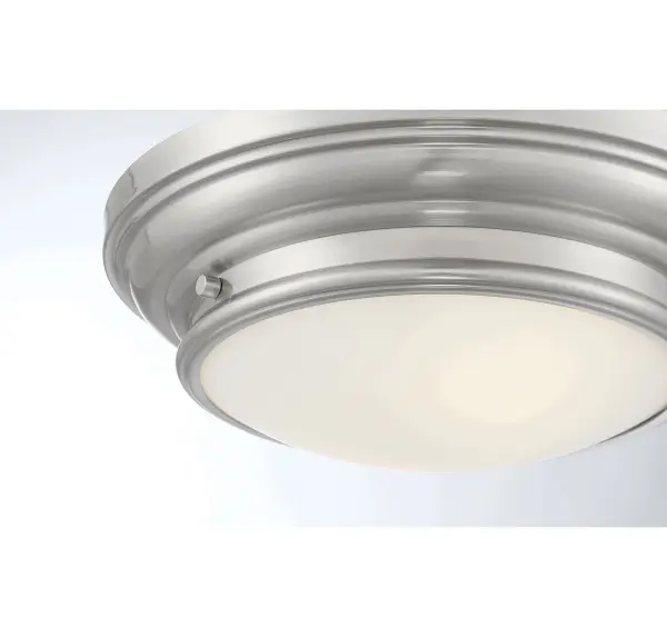 2-Light Ceiling Light in Brushed Nickel - Image 5