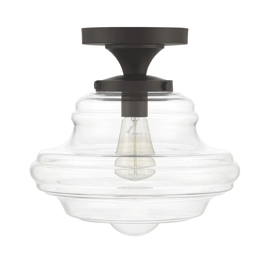 1-Light Ceiling Light in Oil Rubbed Bronze - Image 2