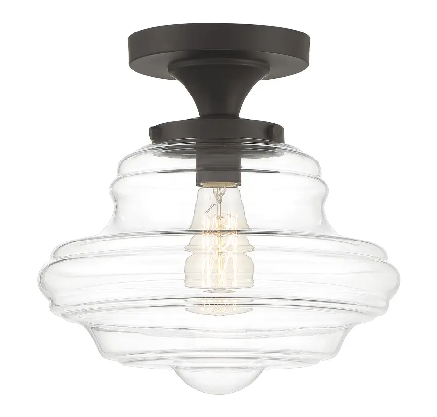1-Light Ceiling Light in Oil Rubbed Bronze - Image 3