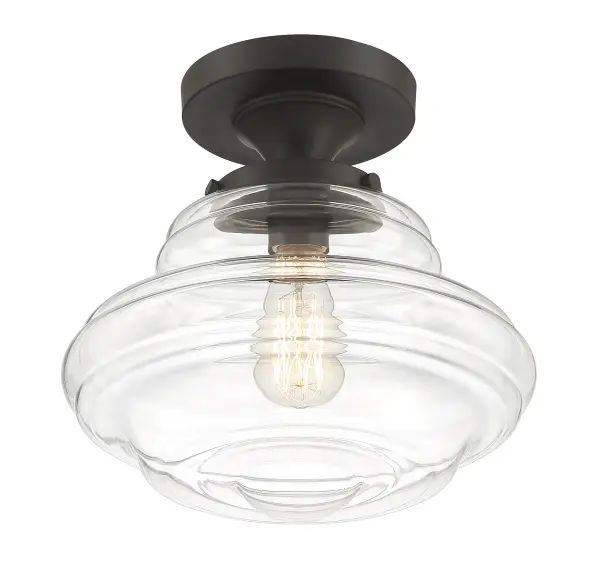 1-Light Ceiling Light in Oil Rubbed Bronze - Image 4