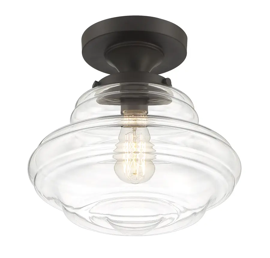 1-Light Ceiling Light in Oil Rubbed Bronze - Image 4