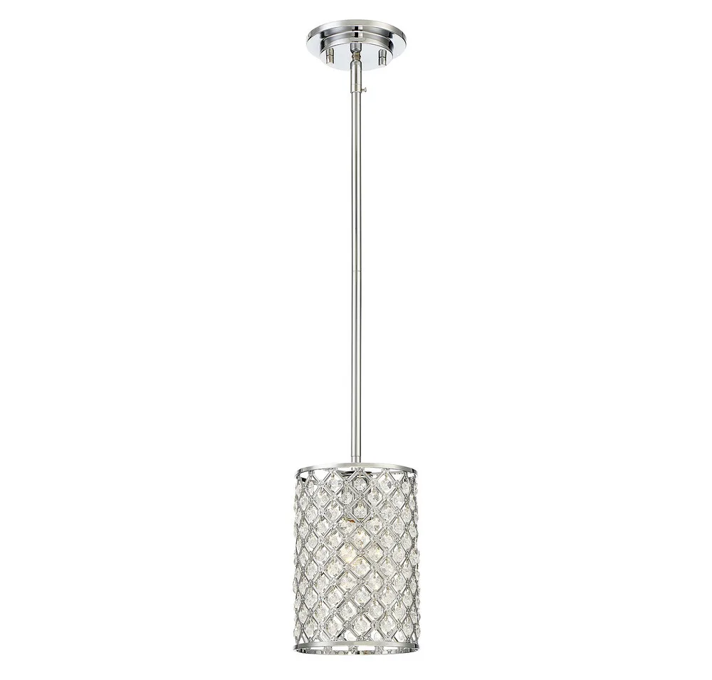 Mmin2 One Light Mini Pendant in Chrome