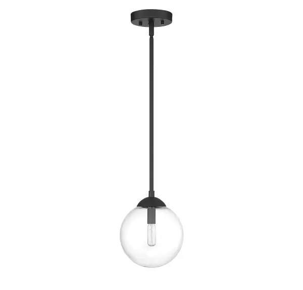 1-Light Mini Pendant in Matte Black - Image 5