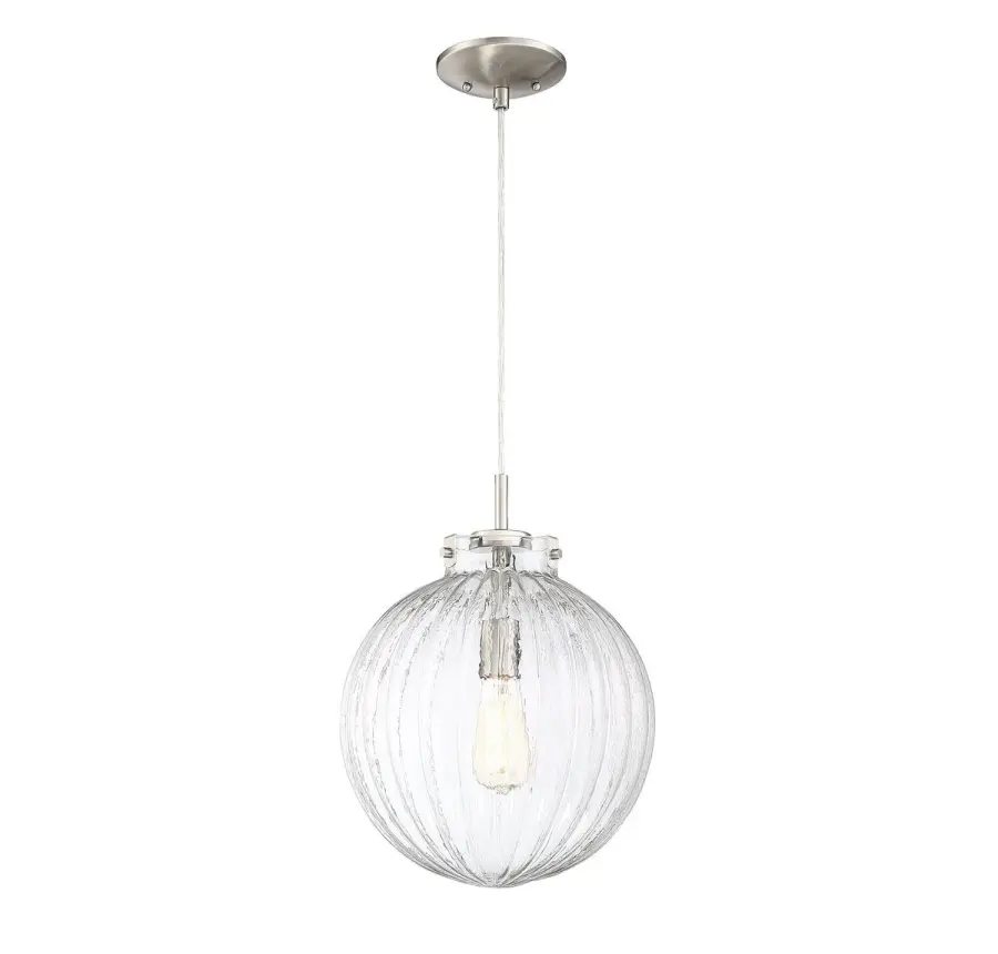 1-Light Mini Pendant in Brushed Nickel - Image 2