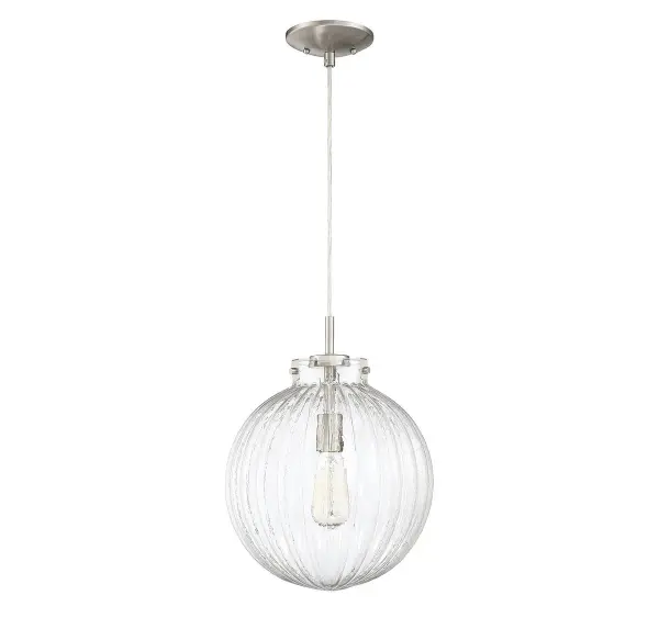1-Light Mini Pendant in Brushed Nickel - Image 3