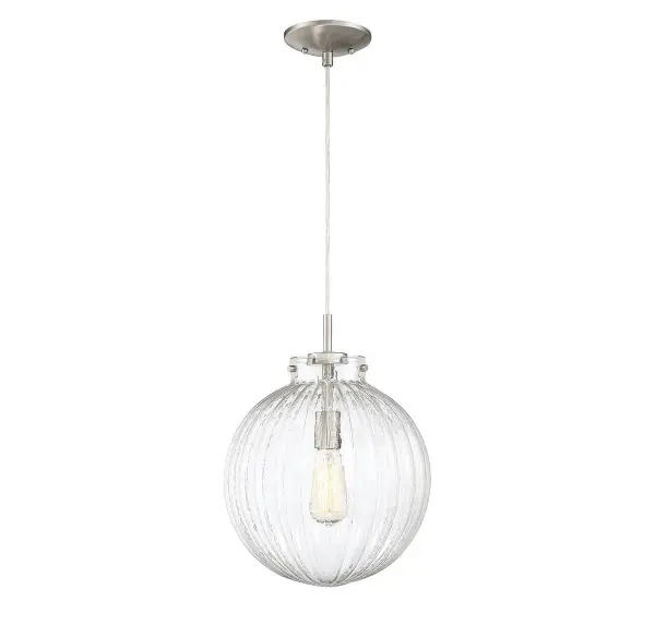 1-Light Mini Pendant in Brushed Nickel - Image 4